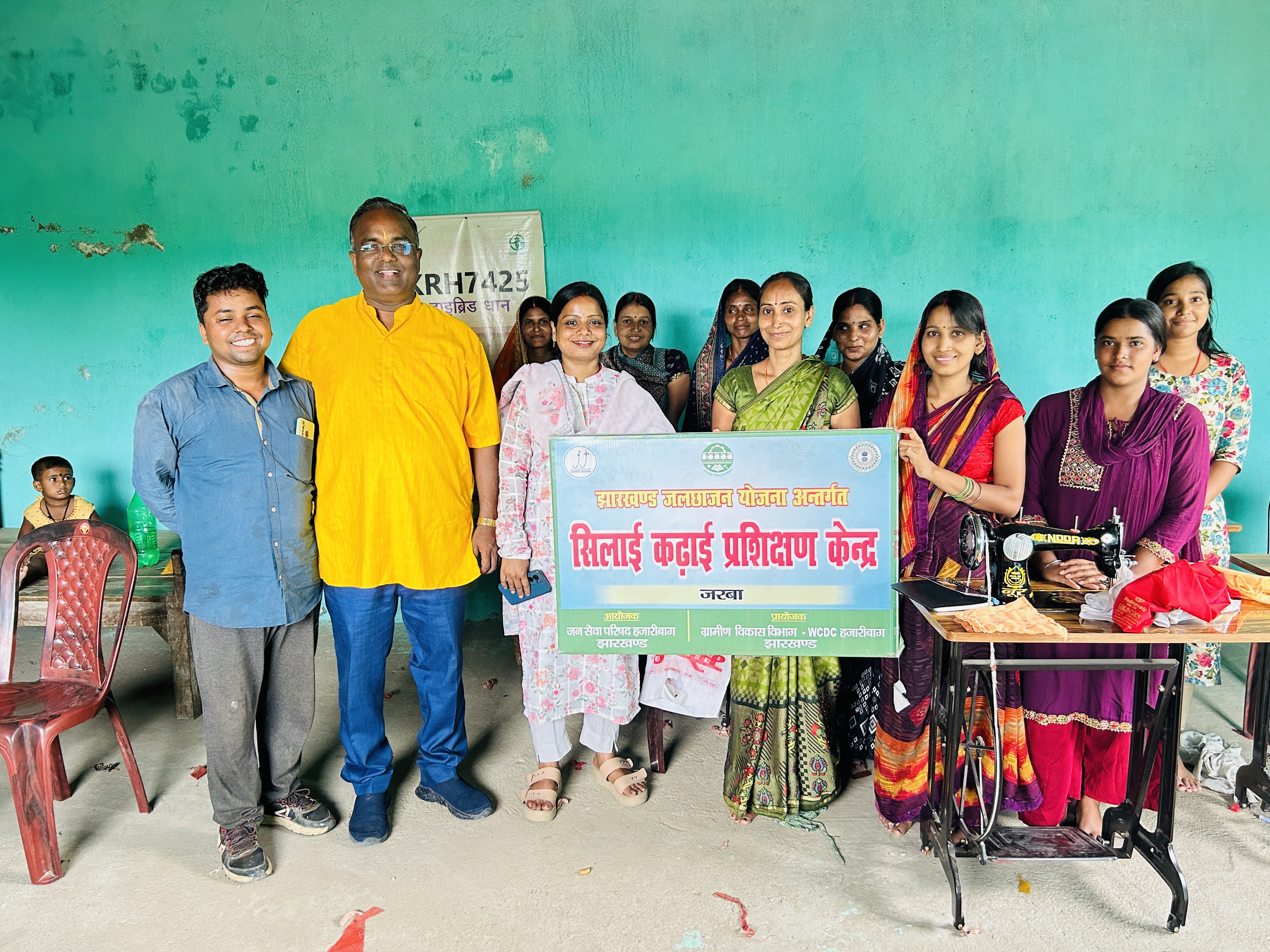 Sewing & Skill Development Training:- Jan Sewa Parishad promotes skill development through sewing and vocational training, creating opportunities for women and community members to build confidence, income, and sustainable livelihoods. 
