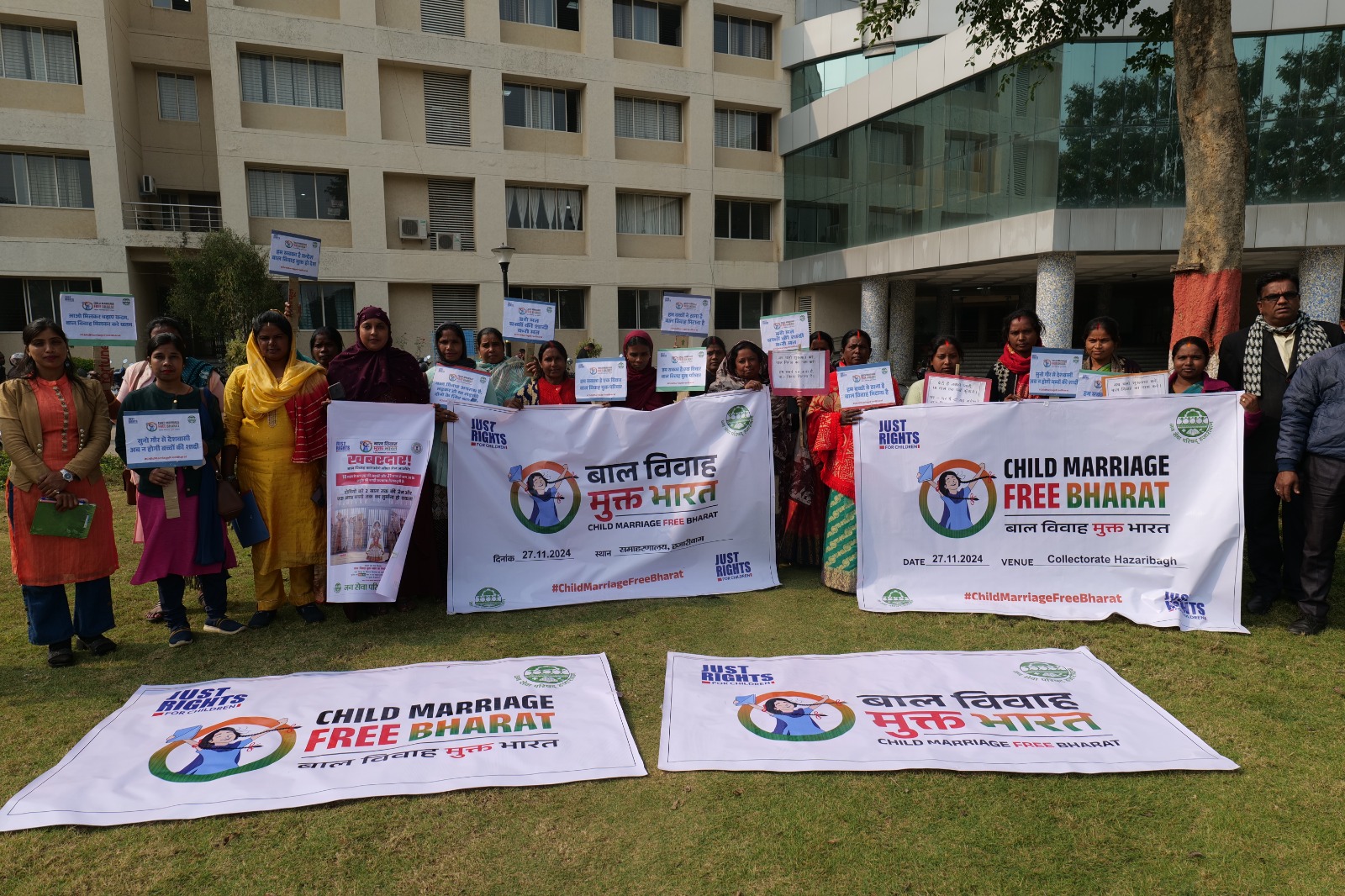 Child Marriage-Free Bharat:- Jan Sewa Parishad brings communities together to raise awareness and strengthen collective action against child marriage. 